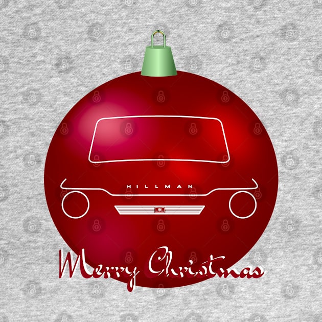 Hillman Super Imp British classic car Christmas ball special edition by soitwouldseem